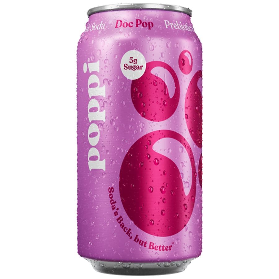 その他 POPPO Poppi Prebiotic Soda, XL Variety Pack, 16 oz, 12 Pack Cans