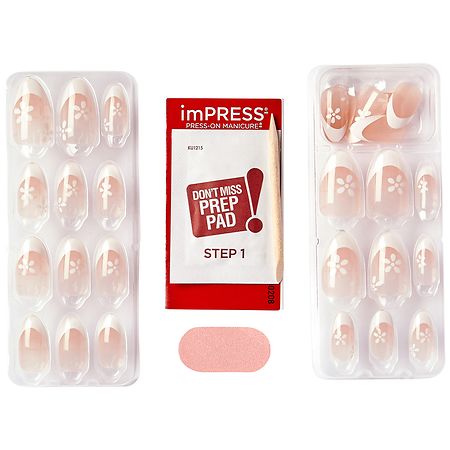 Kiss imPRESS French Press-On Nails Medium Fearless