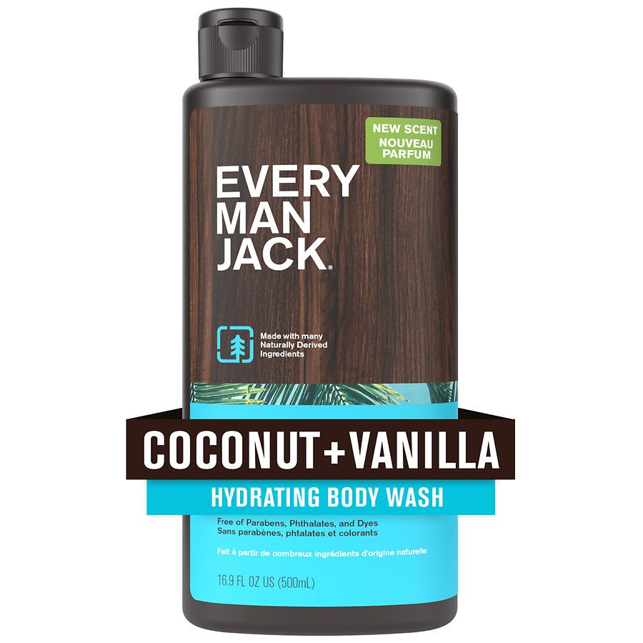 Every Man Jack Body Wash Coconut + Vanilla