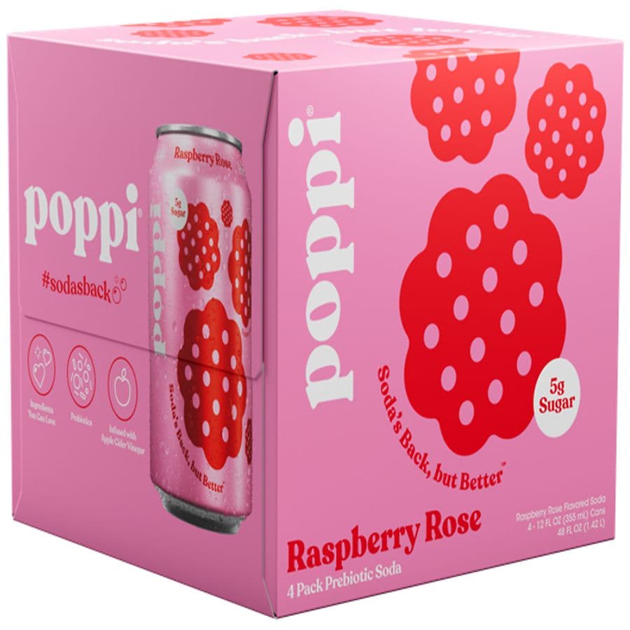【正規品】Bibiy. ROSIE PEPURAMU TOP popup限定 Poppi Prebiotic Soda Raspberry Rose | Walgreens