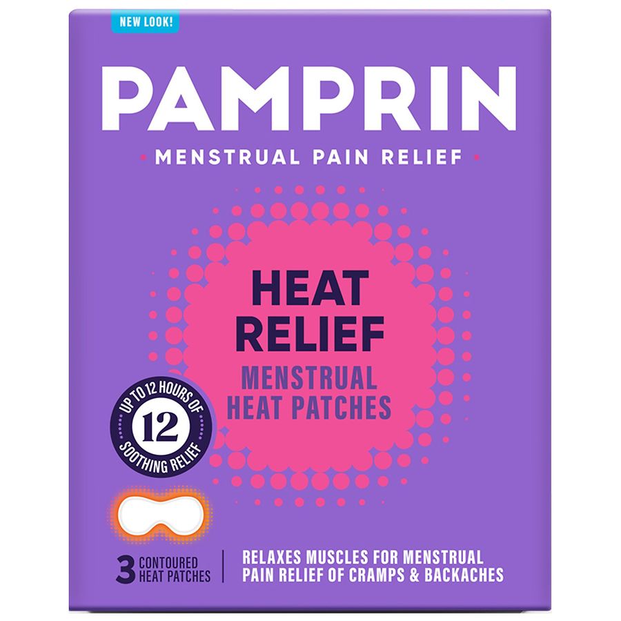 Pamprin Heat Relief Menstrual Patches