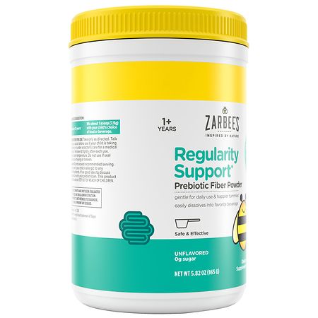 Zarbee's Children's Regularity Support Prebiotic Fiber Powder