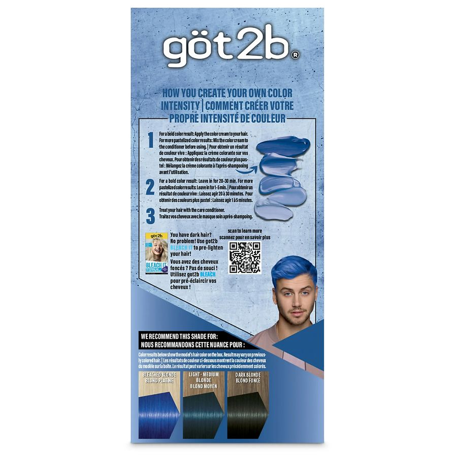Got2b Semi-Permanent Color, Blue Euphoria | Walgreens