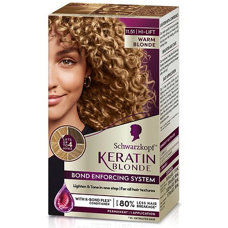 Schwarzkopf Keratin Color Hair Color Warm Blonde