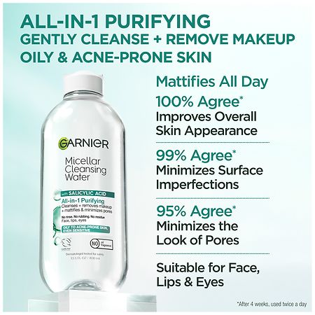 Garnier Micellar Cleansing Water with Salicylic Acid | Walgreens