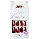 Kiss Gel Fantasy Jelly Press-On Nails Medium, Brown & Gold