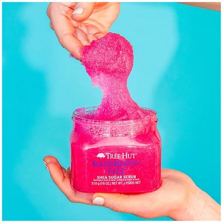 tree hut scrub Raspberry Exfoliators and Scrubs
