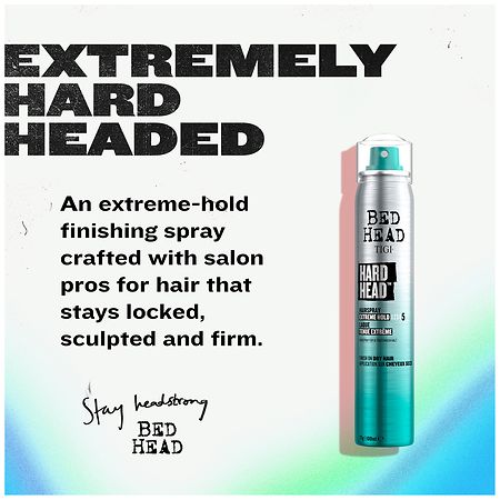 TIGI Bed Head Hard Head Hairspray, Extreme Hold | Walgreens