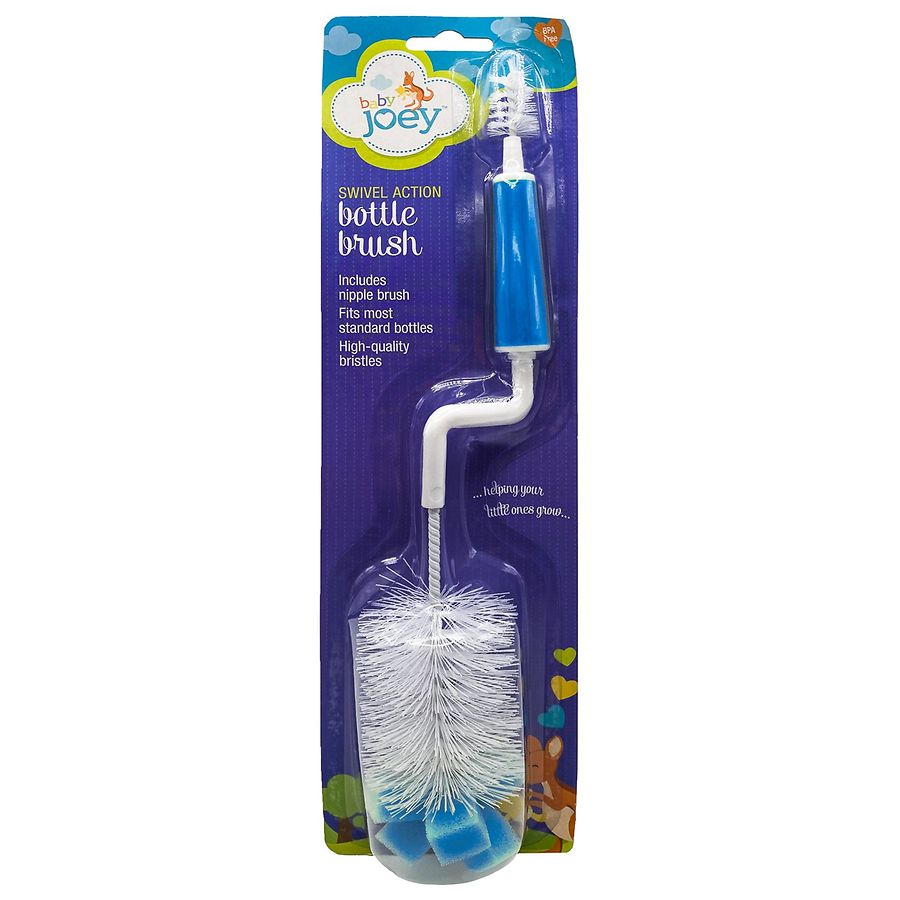 Baby Joey Swivel Action Baby Bottle Brush