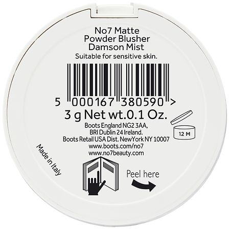 No7 Matte Powder Blusher, Damson Mist