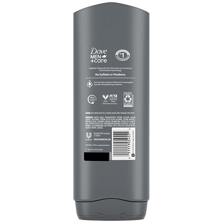 Dove Men+Care Body & Face Wash For Hydrated, Smooth Skin, Sensitive Skin