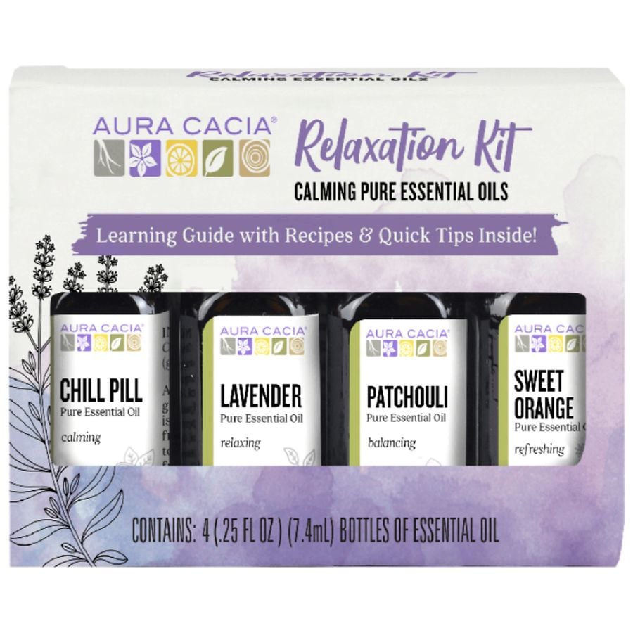 Aura Cacia Relaxation Essential Oils