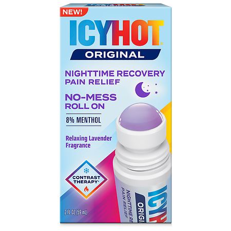 Icy Hot Nighttime Recovery Roll-On Pain Relief Lavender