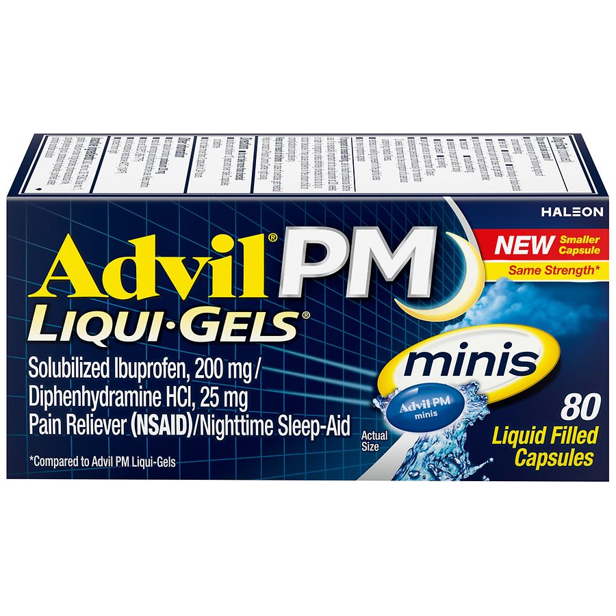 Advil Liqui Gels Pain Reliever Minis
