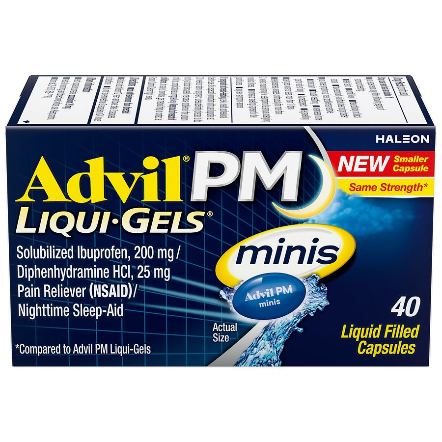 Advil Liqui Gels Pain Reliever Minis
