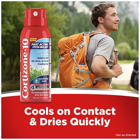 Cortizone 10 Fast Acting Itch Relief Cooling Spray