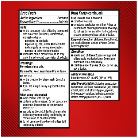 Cortizone 10 Fast Acting Itch Relief Cooling Spray