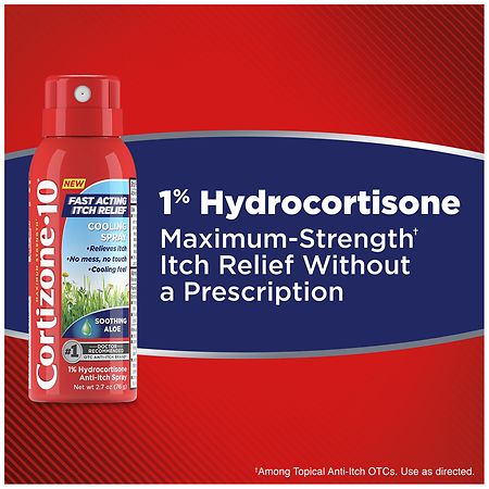 Cortizone 10 Fast Acting Itch Relief Cooling Spray