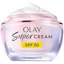Olay Super Cream with Sunscreen SPF 30, Ultra Lightweight Face Moisturizer Scope - 1.7 oz