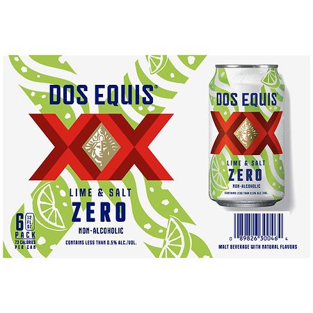 Dos Equis Lime & Salt Zero Beer | Walgreens