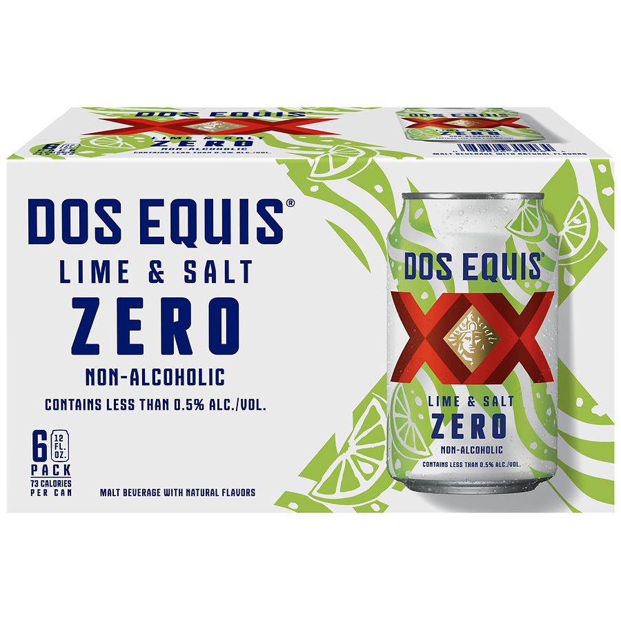 Dos Equis Lime & Salt Zero Beer | Walgreens