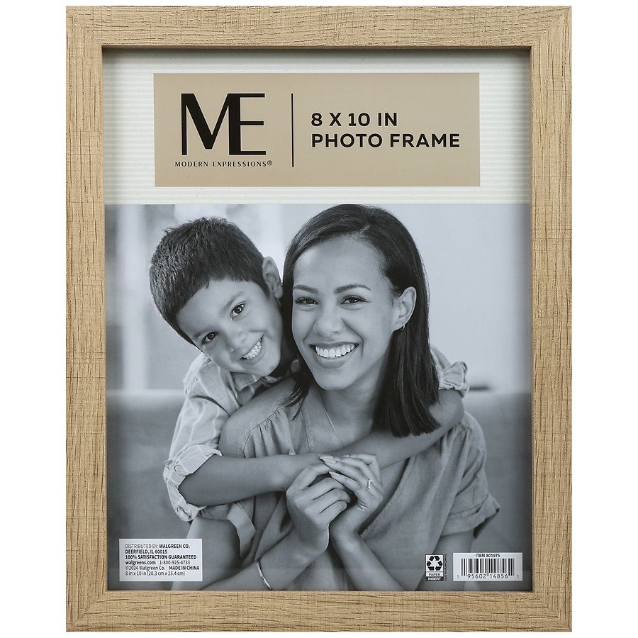 Modern Expressions Photo Frame 8x10 Inch Natural | Walgreens