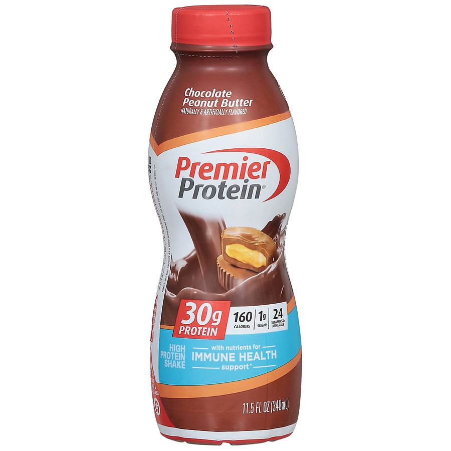 Premier Protein Protein Shake Chocolate Peanut Butter | Walgreens