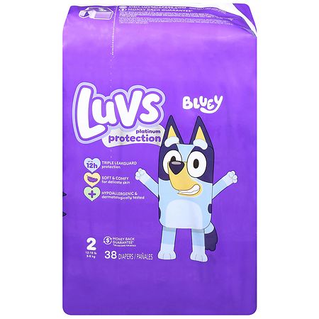 Luvs Platinum Protection Diapers 2 (12-18 lb)