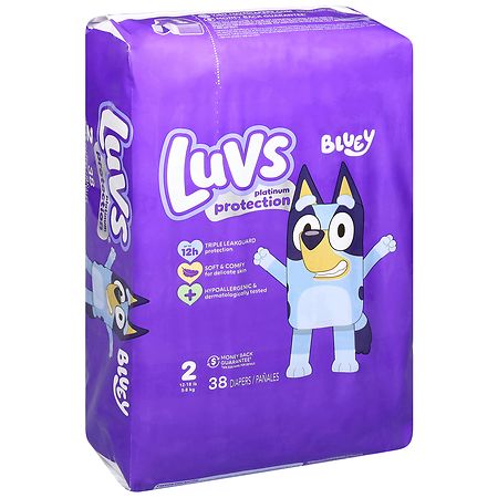 Luvs Platinum Protection Diapers 2 (12-18 lb)