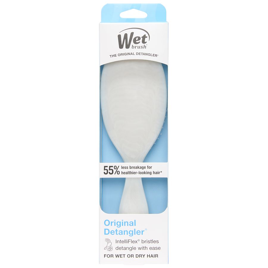 Wet Brush Original Detangler Brush, White
