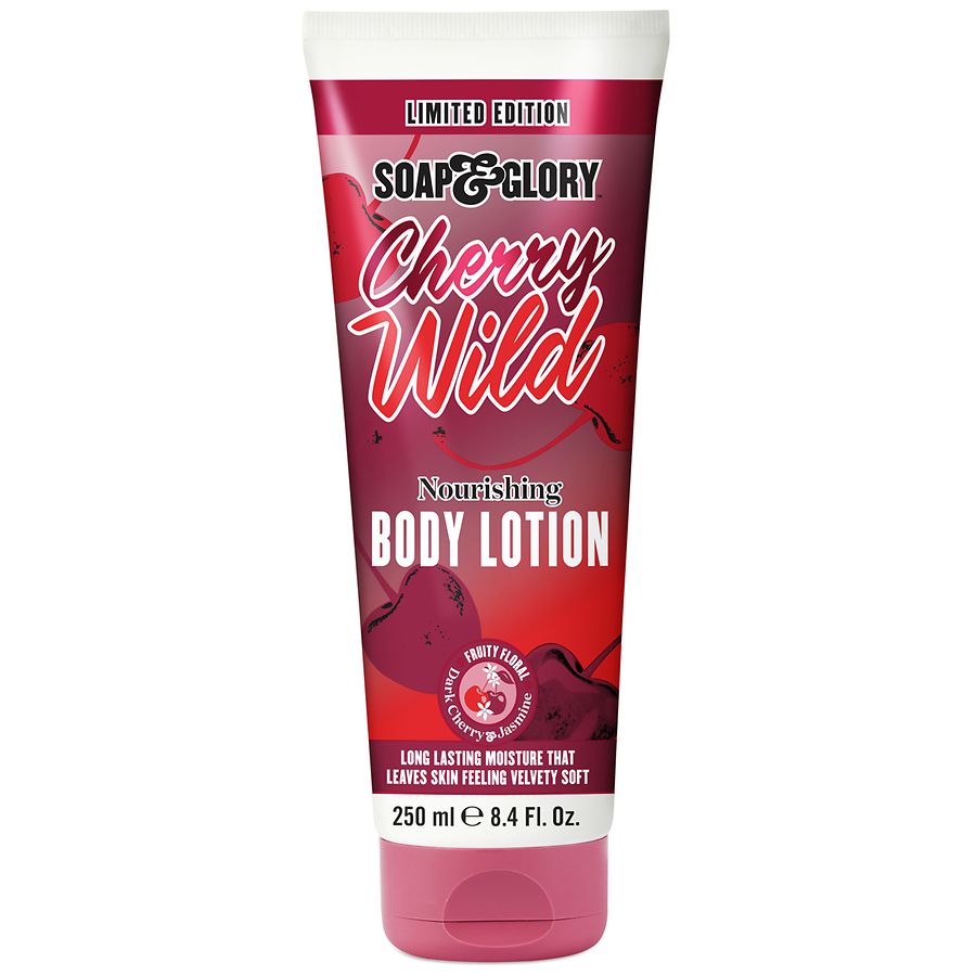 Soap & Glory Limited Edition Cherry Wild Body Lotion Wild Body