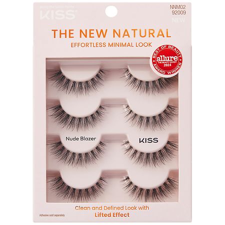 Kiss Glue-On Lashes, Nude Blazer