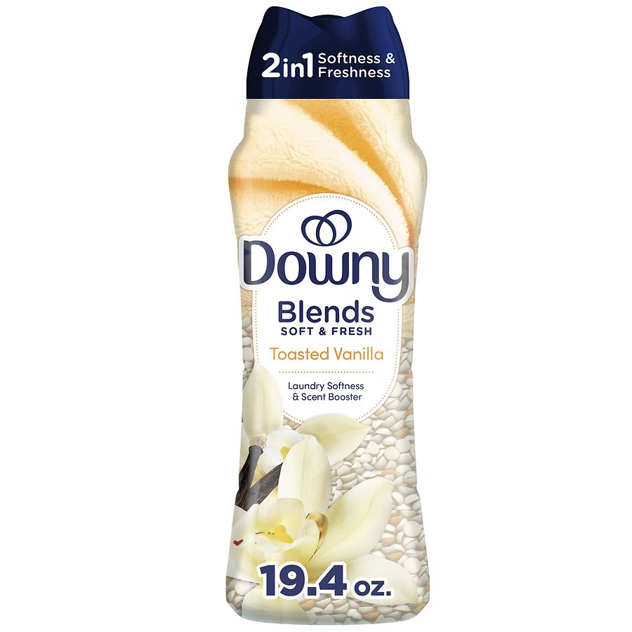 Downy In-Wash Laundry Scent Booster Beads, Fabric Softener Toasted Vanilla