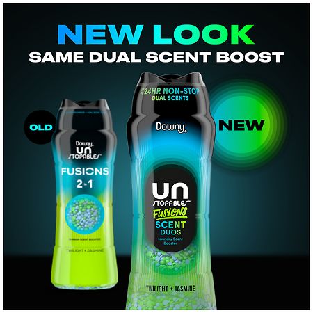 Downy Unstopables Scent Duos Laundry Scent Booster Beads Twilight and Jasmine