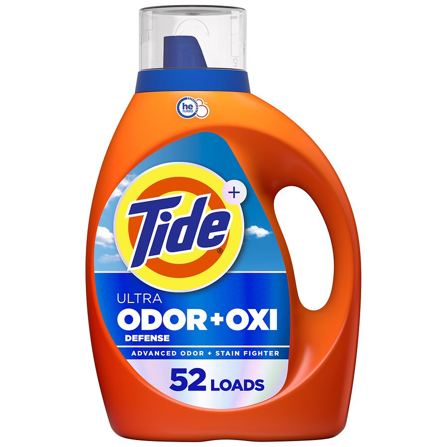 Tide Liquid Laundry Detergent, Ultra Odor Defense Plus Oxi