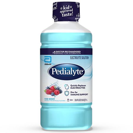 Pedialyte Electrolyte Drink Iced Berry