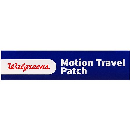 Walgreens Motion Travel Patches
