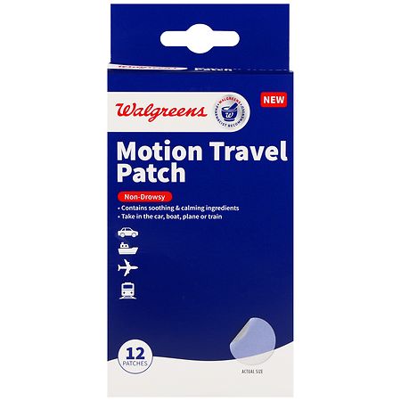 Walgreens Motion Travel Patches