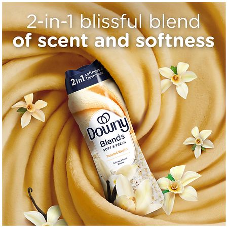 Downy In-Wash Laundry Scent Booster Beads, Fabric Softener Toasted Vanilla