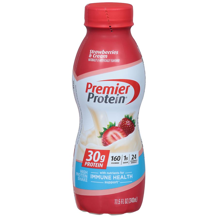 Premier Protein High Protein Shake Strawberries & Cream | Walgreens