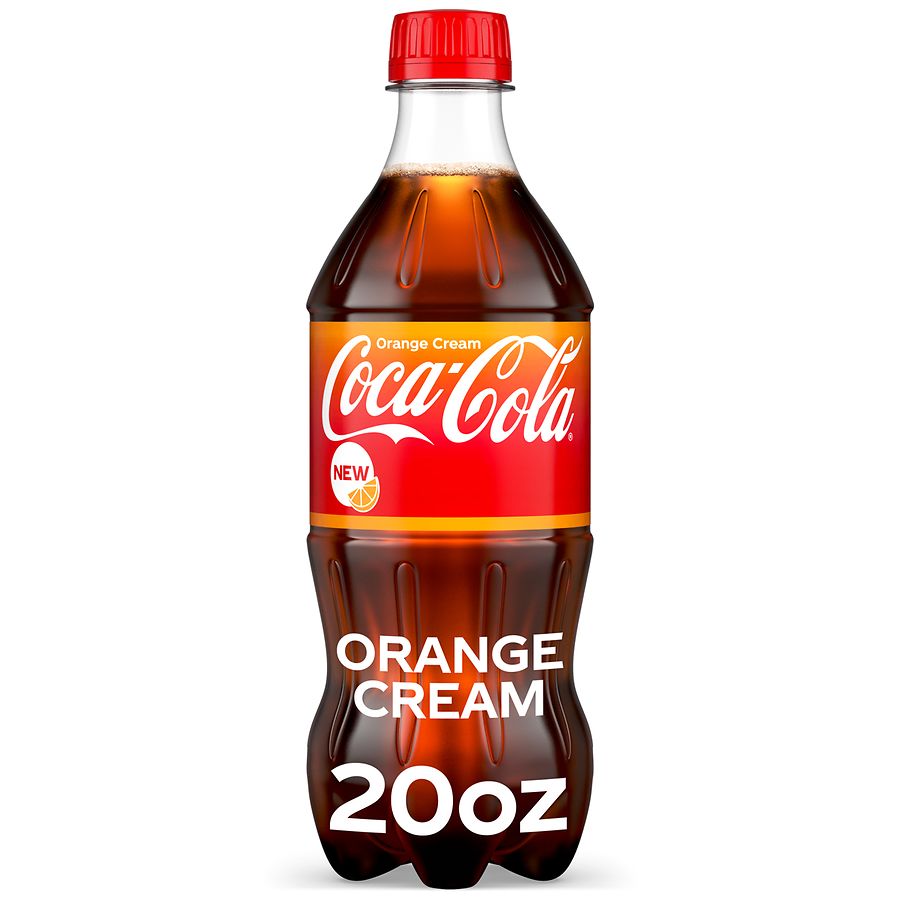 Coca-Cola Soda Pop Bottle Orange Cream | Walgreens