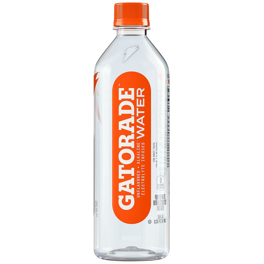 Gatorade Purified Water With Electrolytes For Taste Unflavored