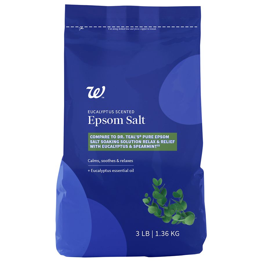 Walgreens Epsom Salt Eucalyptus