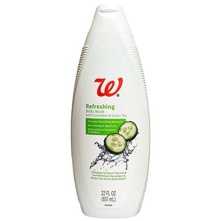 Walgreens Refreshing Body Wash With Cucumber & Green Tea