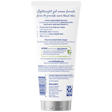 Nivea Skin Firming and Toning Gel Cream With Q10 Plus
