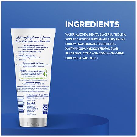 Nivea Skin Firming and Toning Gel Cream With Q10 Plus | Walgreens