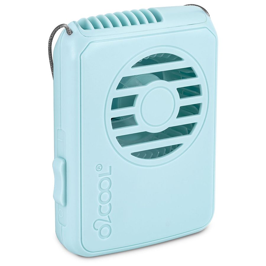 O2Cool Necklace Fan Powder Blue Walgreens