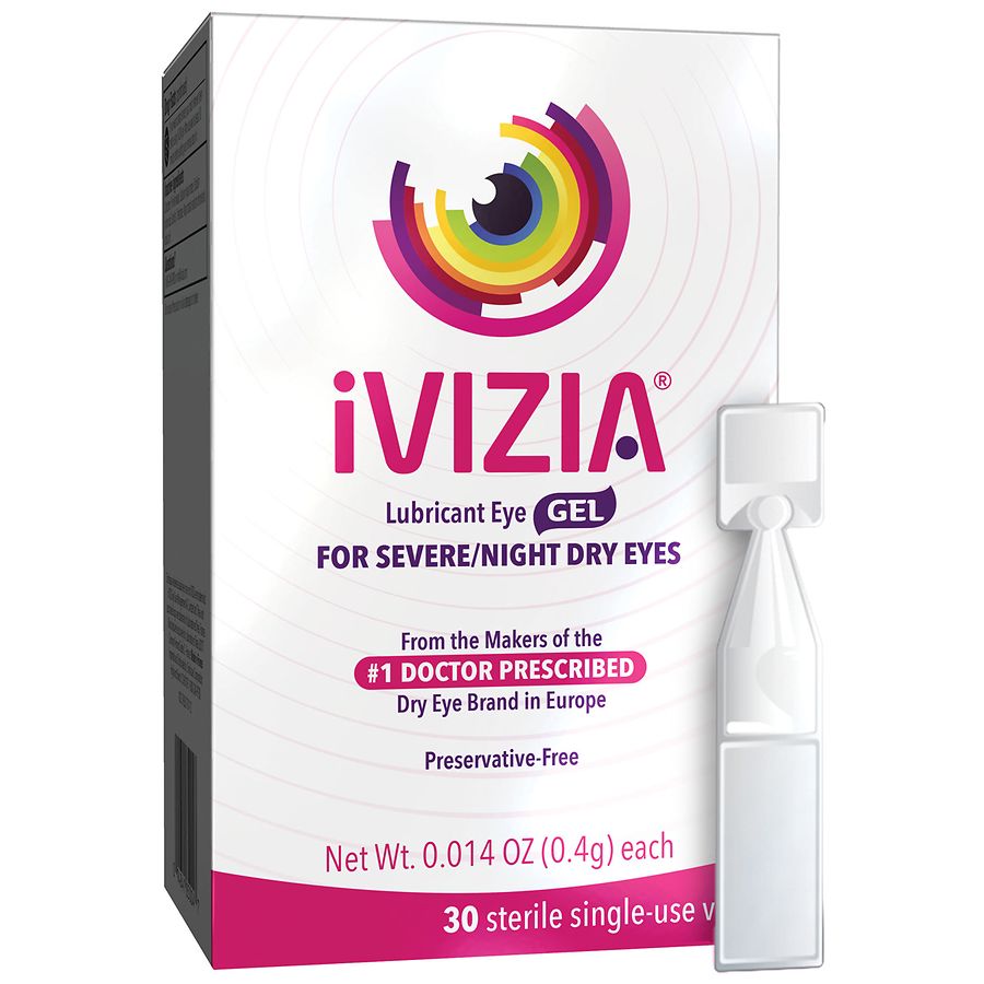 iVIZIA Lubricant Eye Gel for Severe and Nighttime Dry Eye Relief