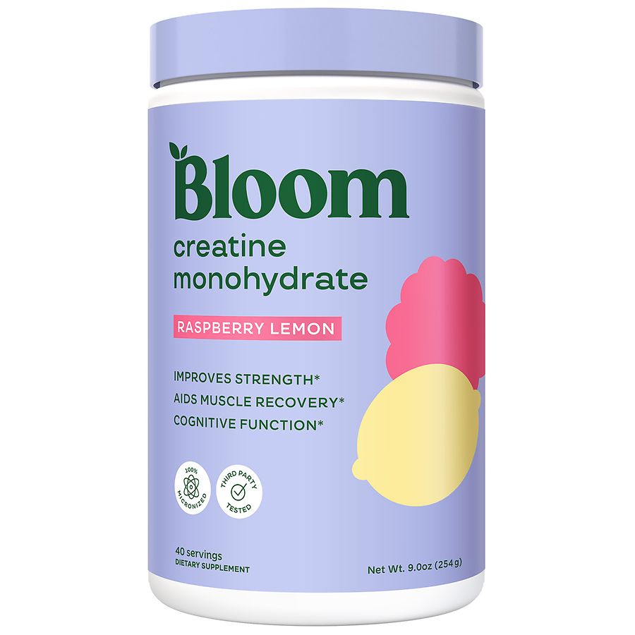 Bloom Creatine Monohydrate Raspberry Lemon