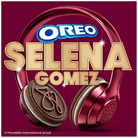 Oreo Selena Gomez Cookies, Limited Edition Chocolate & Cinnamon Creme